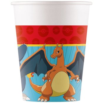 Pokémon Partybecher 200 ml 8 Stück