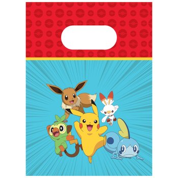 Pokémon - Lot de 4 Sacs à Bonbons
