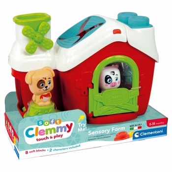 Clementoni - Soft Clemmy Ferme Sensorielle