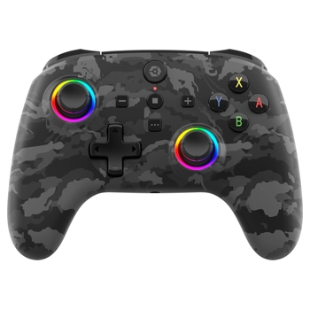 Gioteck WX5+ Wireless RGB Controller for Nintendo Switch 2 - Dark Camo