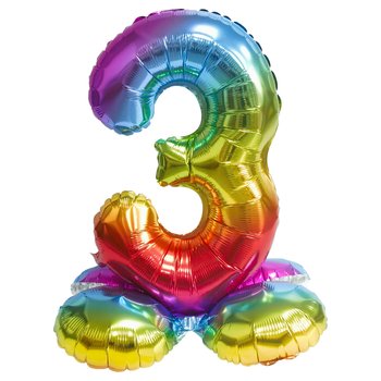 Folienballon zum Aufstellen Nr. 3 71 cm