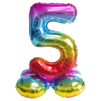 Folienballon zum Aufstellen Nr. 5 71 cm