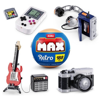 Zuru MAX Premium Klemmbausteine Sets Retro Collection Serie 2 sortiert