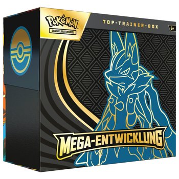 Pokémon Karten Top-Trainer-Box Mega-Entwicklung: Mega-Lucario