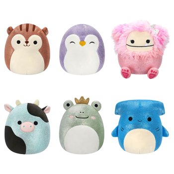 Original Squishmallows 13cm Glitter Mystery Squad Plush Assortment