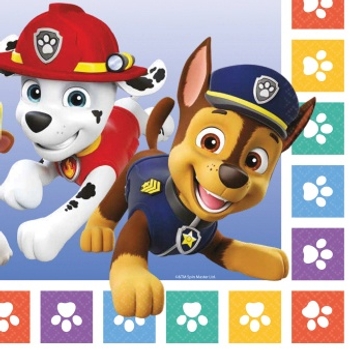 PAW Patrol Servietten 33 x 33 cm 16 Stück