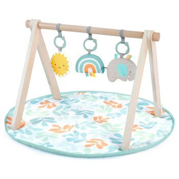 Sun Valley Holzbogen mit Spielzeugen und Spielmatte