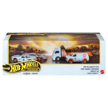 Hot Wheels Premium Collector Display Set Gulf 4 Pack