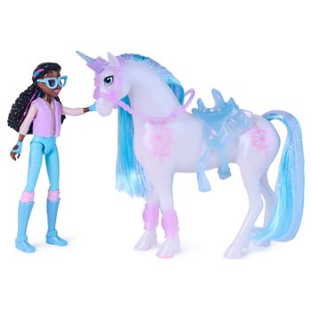 Unicorn Academy Glacier's Gemstone Adventure Set mit Leyla Puppe und Einhorn