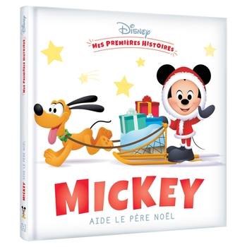 Disney - Livre Mickey Aide Le Père Noël