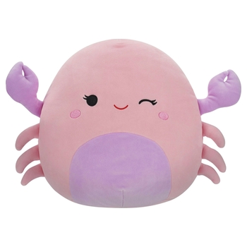 Original Squishmallows Plush Cosmina the Winking Pink Crab 30cm
