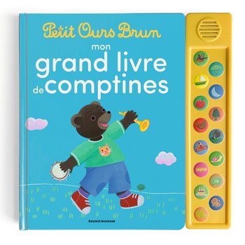 Petit Ours Brun - Grand Livre Sonore 15 Comptines
