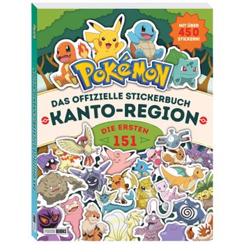 Pokémon Stickerbuch Kanto-Region