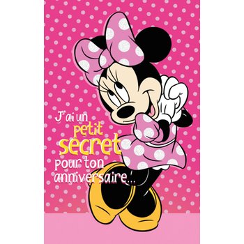 Minnie - Carte d'Anniversaire