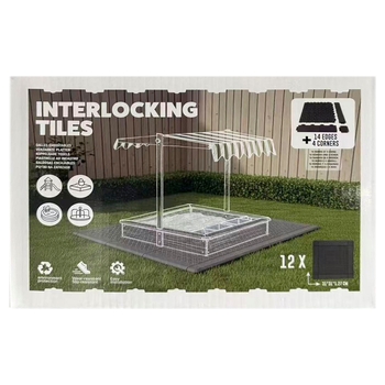 Bodenplatten für Spielhäuser Set 30-tlg.