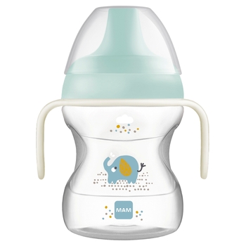 MAM Learn to Drink 190ml Sippy Cup Green