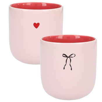 PENfection - Mug Motifs Noeud et Coeur