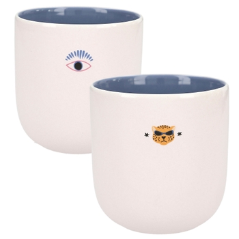 PENfection - Mug Motifs Léopard & Oeil