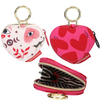 PENfection - Porte-Monnaie en Forme de Coeur - Modèle Aléatoire