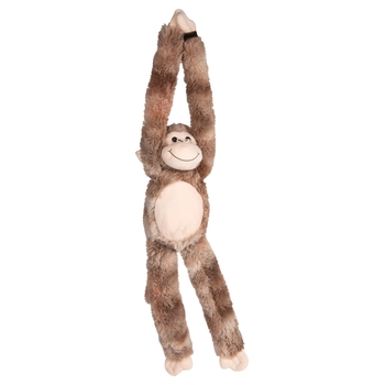 Peluche Singe 75 cm - Tie-Dye Marron