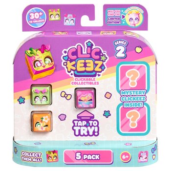 Clickeez Clickable Collectable 5 Pack Series 2 Assortment