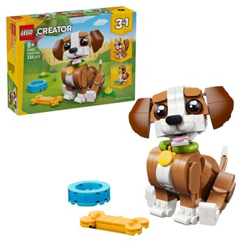 LEGO Creator 31382 Niedliche Tiere: Verspielter Welpe 3-in-1