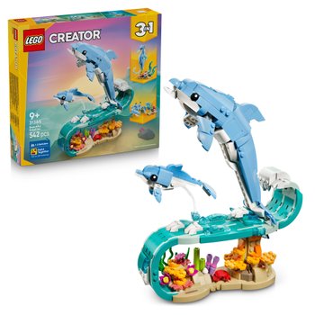 LEGO Creator 31385 Meerestiere: Wunderschöne Delfine 3-in-1