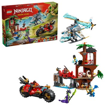 LEGO NINJAGO 71857 Showdown am Baumhaus mit dem Ninja-Bike
