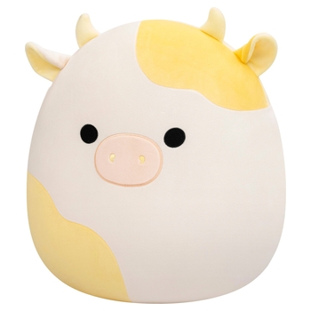 Squishmallows Kuscheltier Bodie die gelb-gescheckte Kuh 40 cm