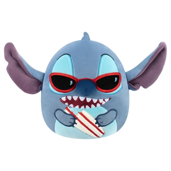 Squishmallows Disney Lilo & Stitch Kuscheltier Stitch mit Surfbrett 20 cm