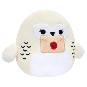 Squishmallows Harry Potter Kuscheltier Hedwig mit Brief 20 cm