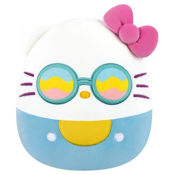 Squishmallows Original Plush Hello Kitty and Friends Hello Kitty with Sunglasses 20cm