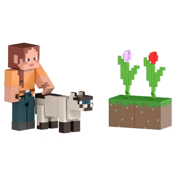 Minecraft - Coffret Ari la Voyageuse des Près 2 Figurines 8 cm