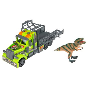 Dinosaur World T-Rex Dinosaurus Transportwagen met Licht en Geluid
