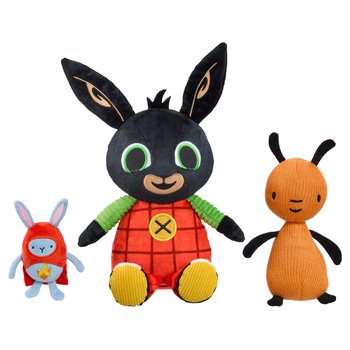 Bing, Flop & Hoppity Interactive Soft Toy 3 Pack