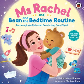 Ms Rachel and Bean and the Bedtime Routine Paperback Book