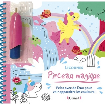 Pinceau Magique - Livre Les Licornes
