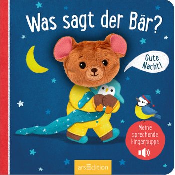 Was sagt...? Bilderbuch mit sprechender Fingerpuppe sortiert