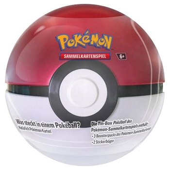 Pokémon Karten Tin-Box Pokéball sortiert
