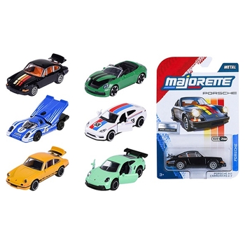 Majorette - Véhicule Porsche 1/64 - Modèle Aléatoire