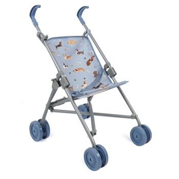 Ivy & Lily  Buggy für Puppen blau