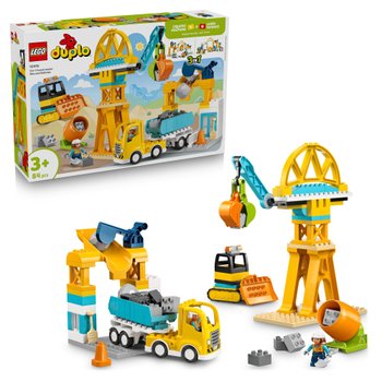 LEGO DUPLO 10476 Baustelle mit Baufahrzeugen 3-in-1-Set