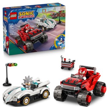 LEGO Sonic the Hedgehog 77118 Silvers auto vs. Knuckles' monstertruck Set