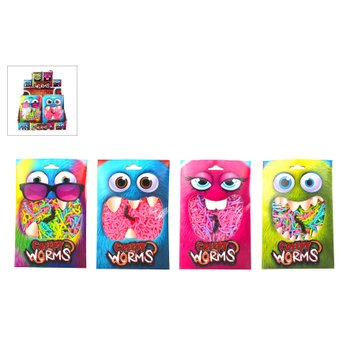 Creepy Worms Krabbelwürmer sortiert