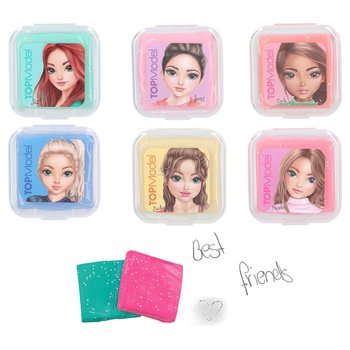 TOPModel Knetradiergummi mit Glitter sortiert