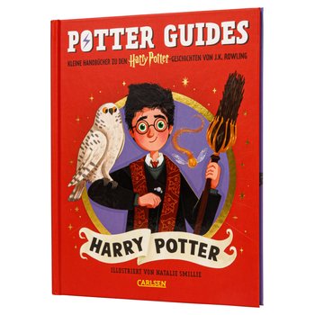 Potter Guides Kleine Handbücher zu den Harry-Potter-Geschichten von J. K. Rowling sortiert