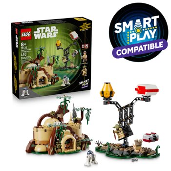 LEGO Star Wars 75422 SMART Play Jedi-Training an Yodas Hütte