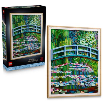 LEGO Art 31220 Claude Monet: Bridge over a Pond of Water Lilies Set for Adults