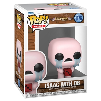 Funko POP! Figur 1178 The Binding of Isaac: Rebirth Isaac mit Würfel