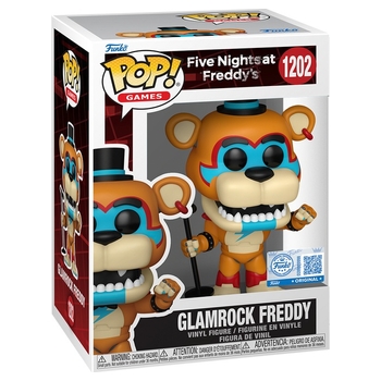 Funko POP! Figur 1202 Five Nights at Freddy's Glamrock Freddy